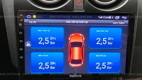 Màn hình DVD Android xe Nissan Qashqai 2006 - 2013 | Fujitech 